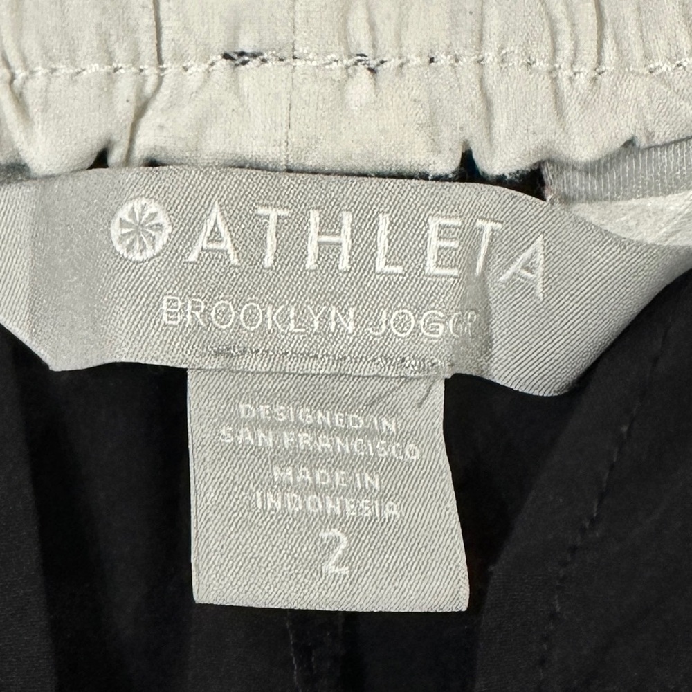Athleta Black And White Brooklyn Jogger - Picture 8 of 10